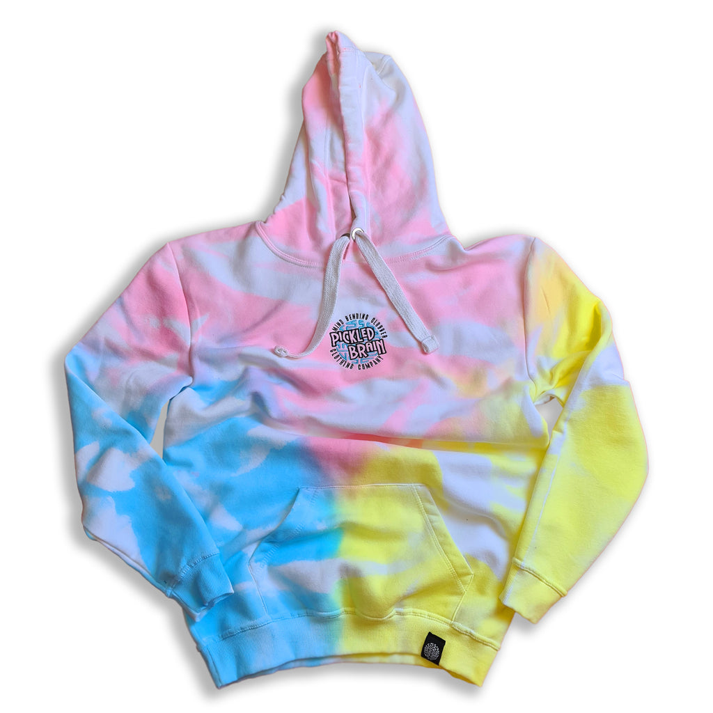 Split hot sale colour hoodie